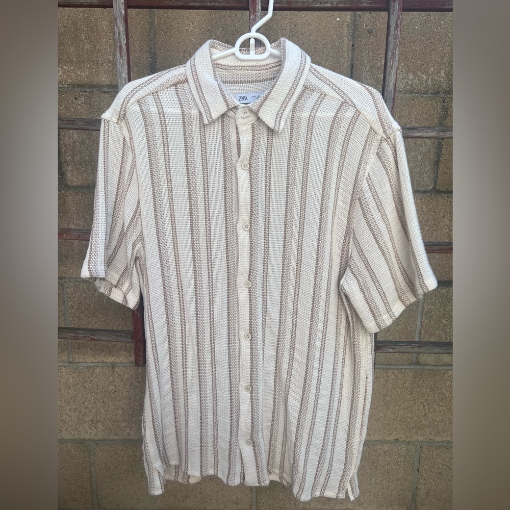 Zara Shirt Overshirt Men Size L